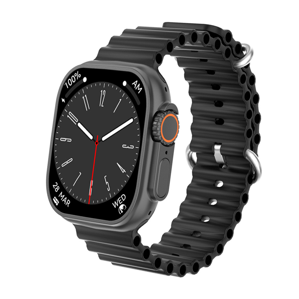 Ultra max智能手表健康心率血压检测NFC离线支付计步